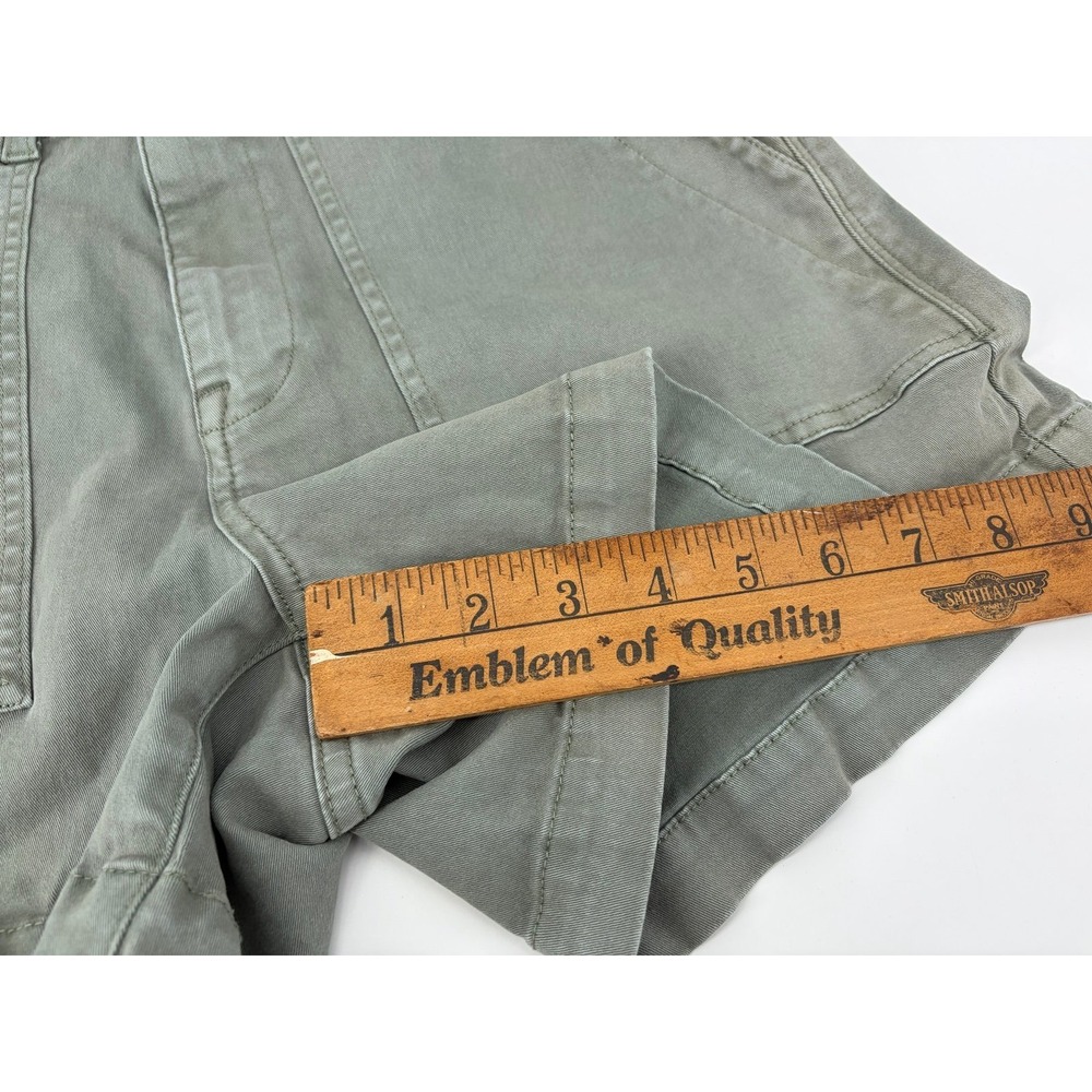 Pistola, Utility Shorts, Cotton Viscose,Olive Green,Cargo Sz 32, Women's Size 28 - Picture 9 of 10